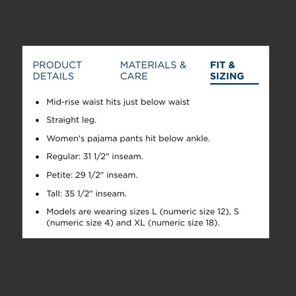 NWT Old Navy Mid-Rise Microfleece Pajama / Sweatpants; Black; Medium (Regular) - Picture 6 of 9